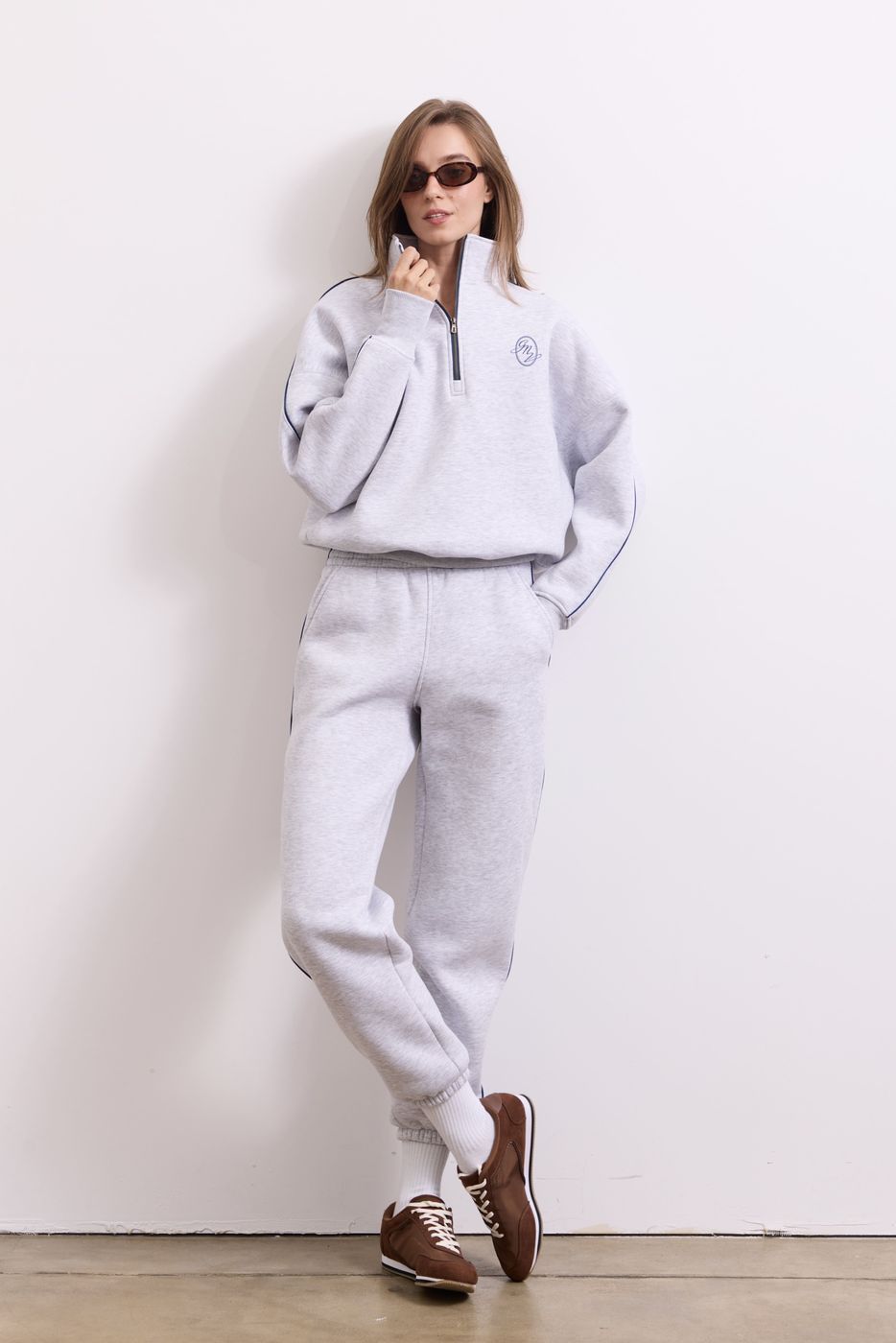 Брюки Warm Essentials Joggers, Сірий меланж FW27WE_Jog_Mel_XS-S фото