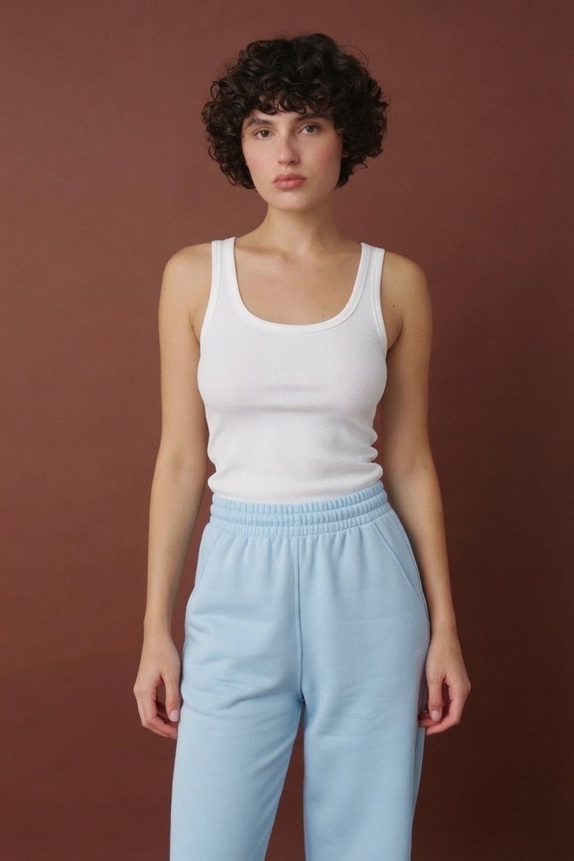 Майка Coco однотонна, Молочний, OneSize
