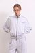 Світшот Classic in Motion Full Zip, Сірий меланж/Зелений кант 01409 фото 1