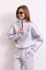 Світшот Warm Essentials Half Zip, Сірий меланж FW27WE_HZip_melange фото 6