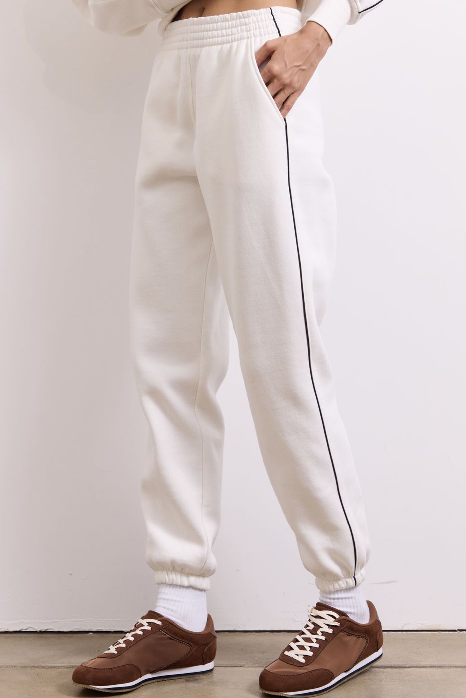 Брюки Warm Essentials Joggers, Молочний FW27WE_Jog_Milk_XS-S фото