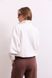 Світшот Classic in Motion Half Zip, Молочний/Коричневий кант