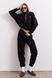 Світшот Warm Essentials Half Zip, Чорний FW27WE_HZip_Black фото 4