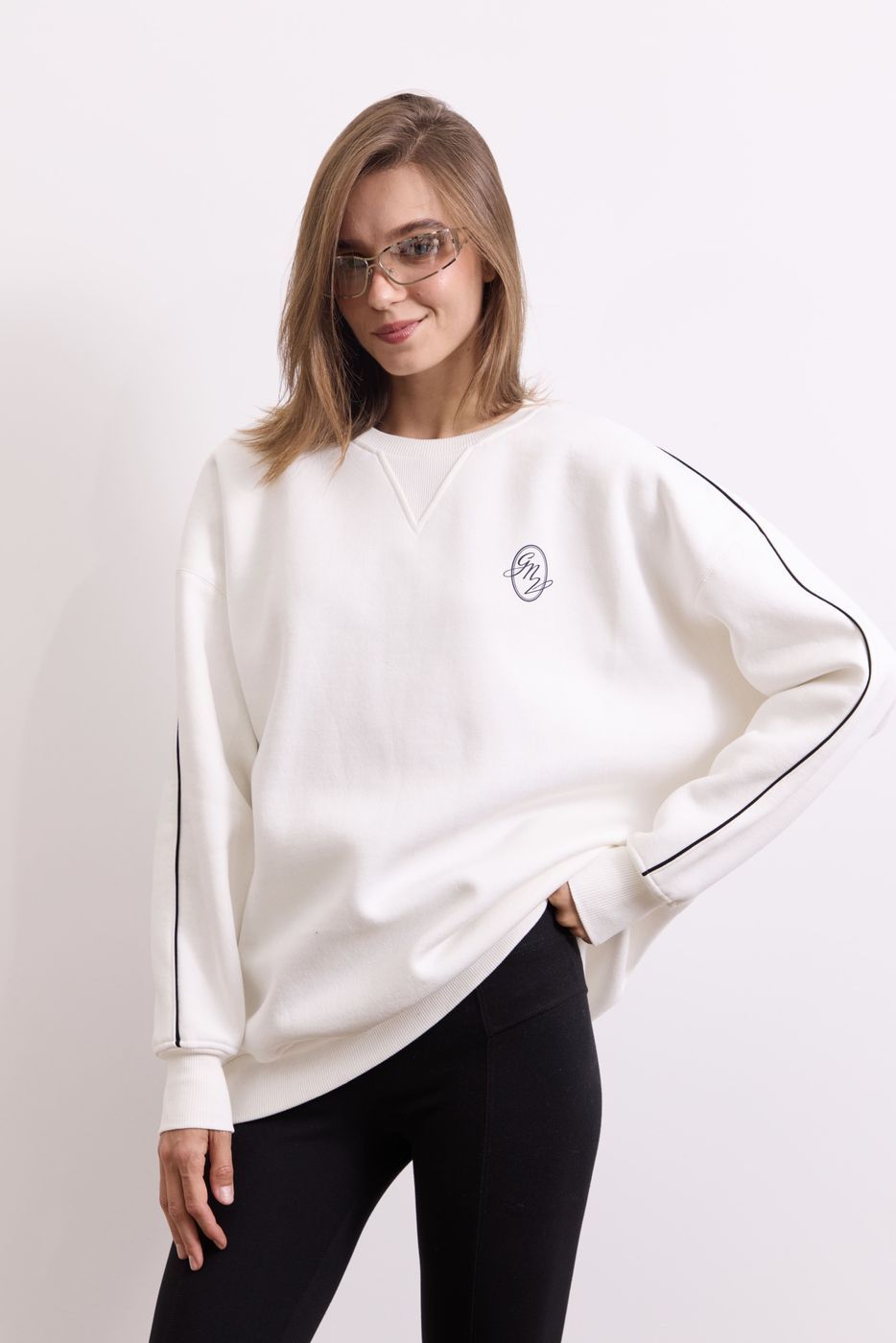 Світшот Warm Essentials Long, Молочний FW27WE_Sw_Long_Milk фото