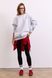 Світшот Warm Essentials Long, Сірий меланж FW27WE_Sw_Long_Melange фото 8