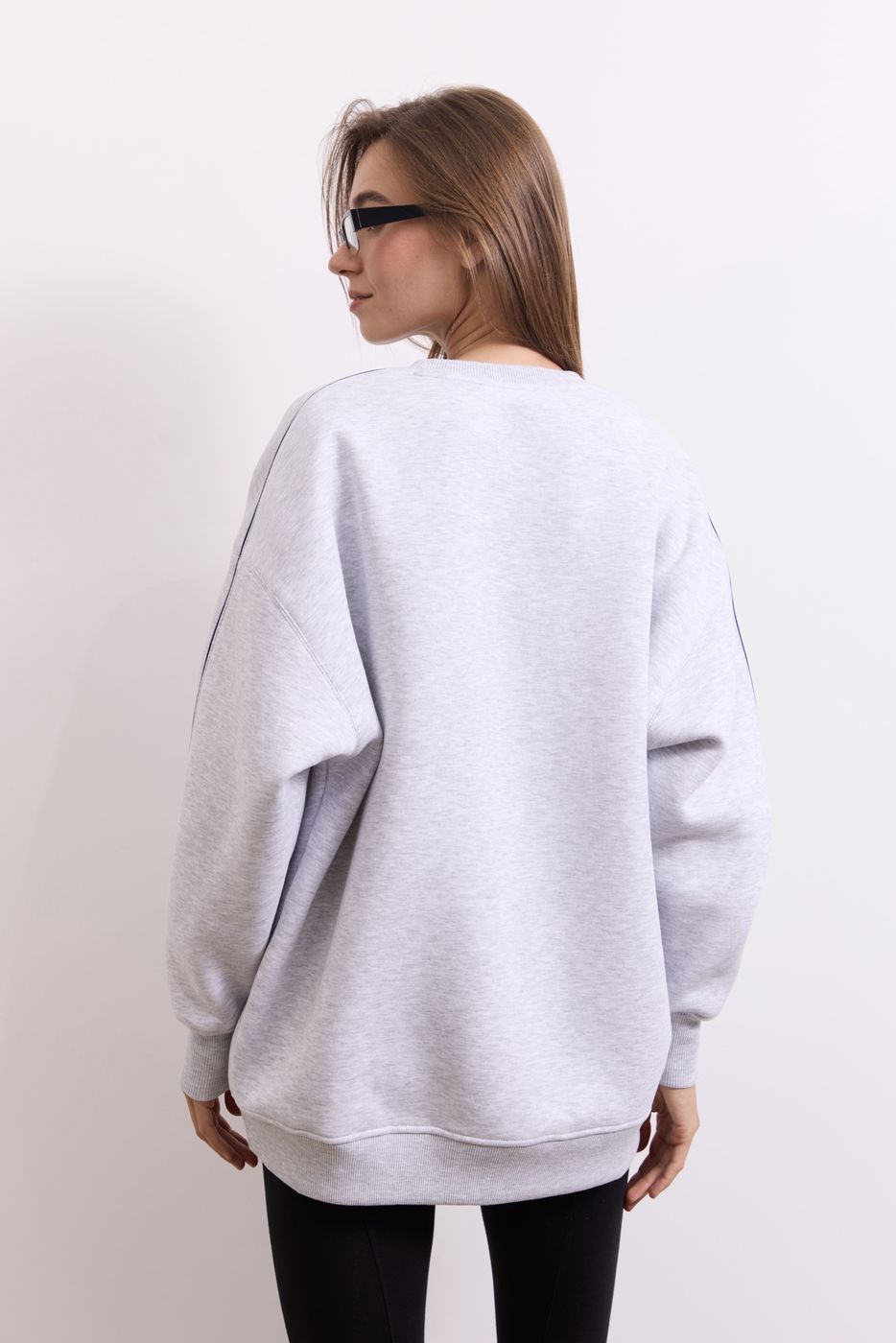 Світшот Warm Essentials Long, Сірий меланж FW27WE_Sw_Long_Melange фото