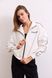 Світшот Classic in Motion Full Zip, Молочний/Чорний кант