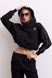 Худі Warm Essentials short, Чорний