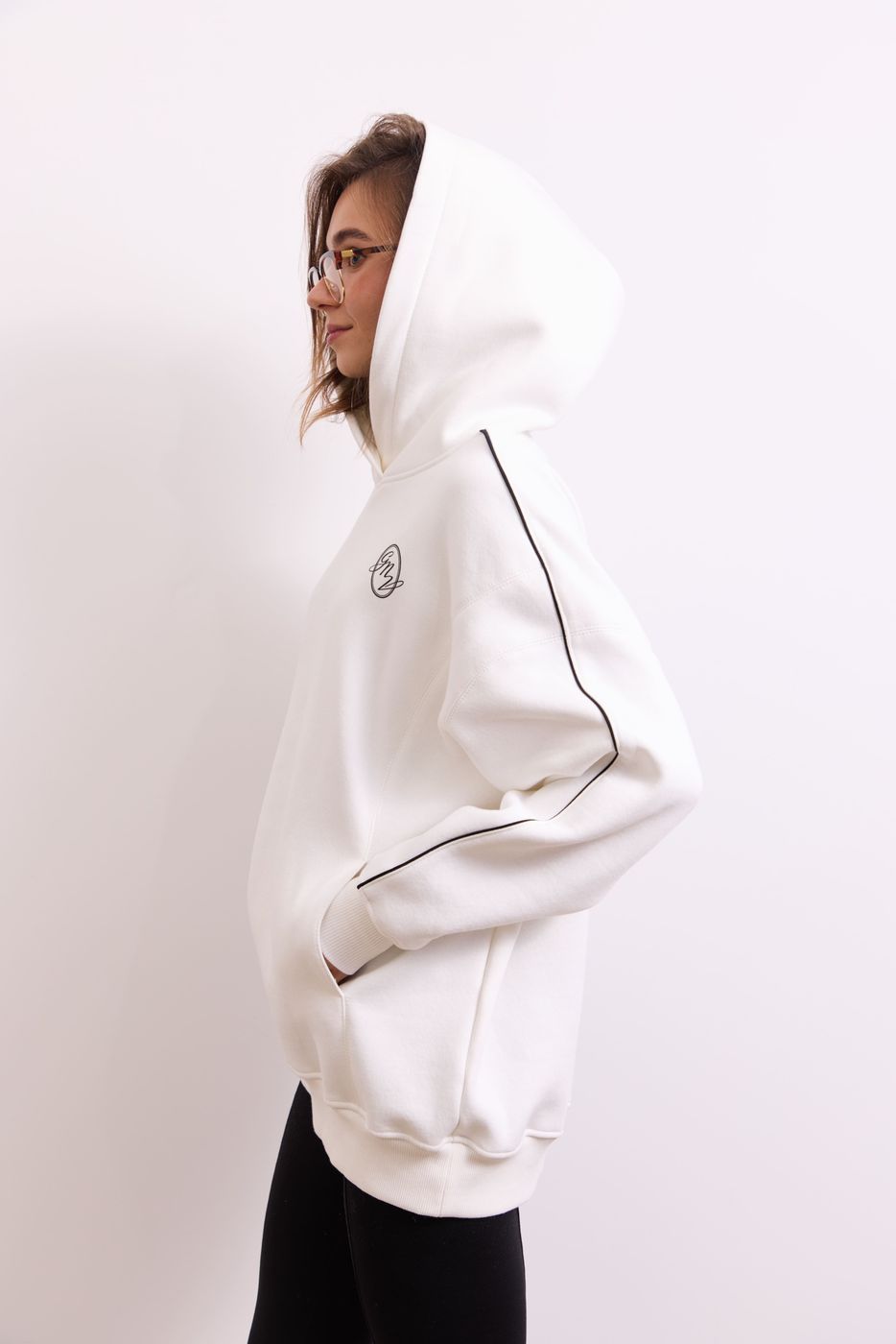 Худі Warm Essentials Long, Молочний
