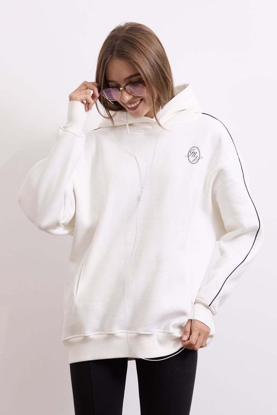 Худі Warm Essentials Long, Молочний