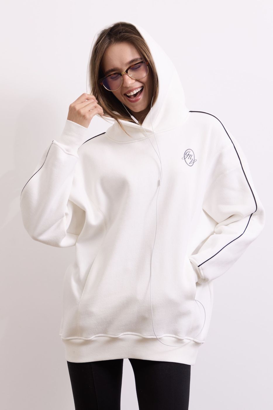 Худі Warm Essentials Long, Молочний