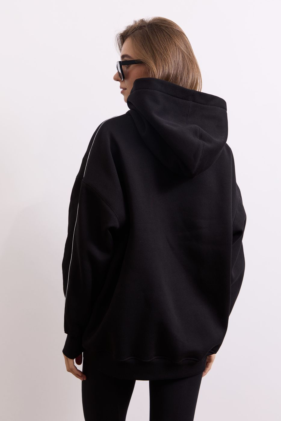 Худі Warm Essentials Long, Чорний FW27WE_HLong_Black фото